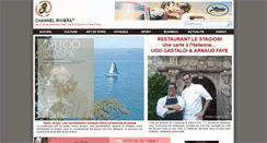 Desktop Screenshot of channelriviera.com